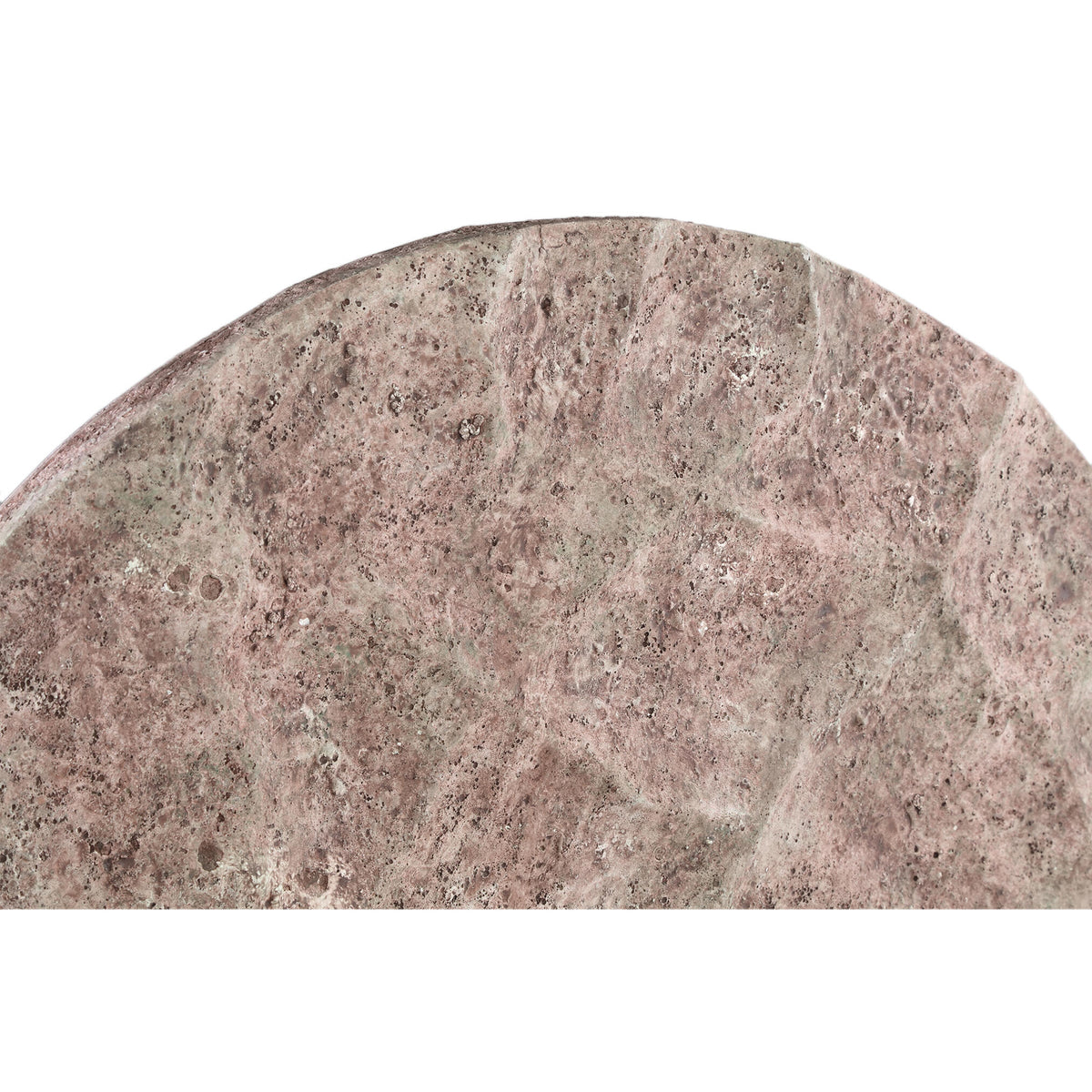 Panel de pared Rafet L - Ø80cm - Cemento - Gris PTMD