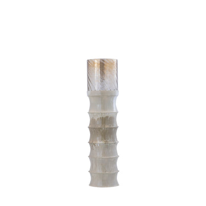 Portavelas Kaylyne Esmalte Crema Pequeño PTMD