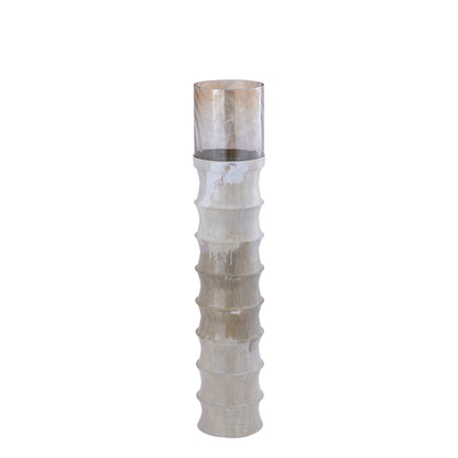 Portavelas Kaylyne Esmalte Crema Mediano PTMD