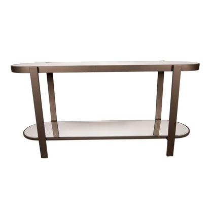 Mesa consola Yozan con espejo y patas de metal PTMD