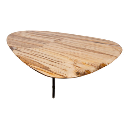 Mesa de centro Deeba de madera petrificada 130 PTMD