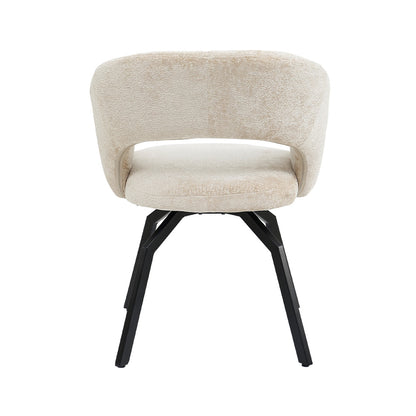Silla de comedor Aranea beige Symphony 3 PTMD