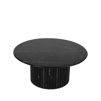 Mesa de centro Neelim - 91x91x41 cm - Mármol - Negro PTMD