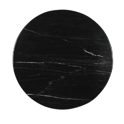 Mesa de centro Neelim - 91x91x41 cm - Mármol - Negro PTMD