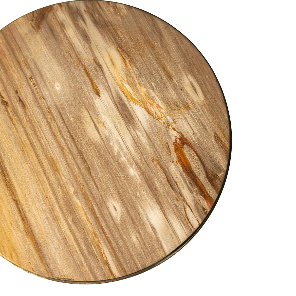 Mody Mesa auxiliar Madera petrificada Natural PTMD