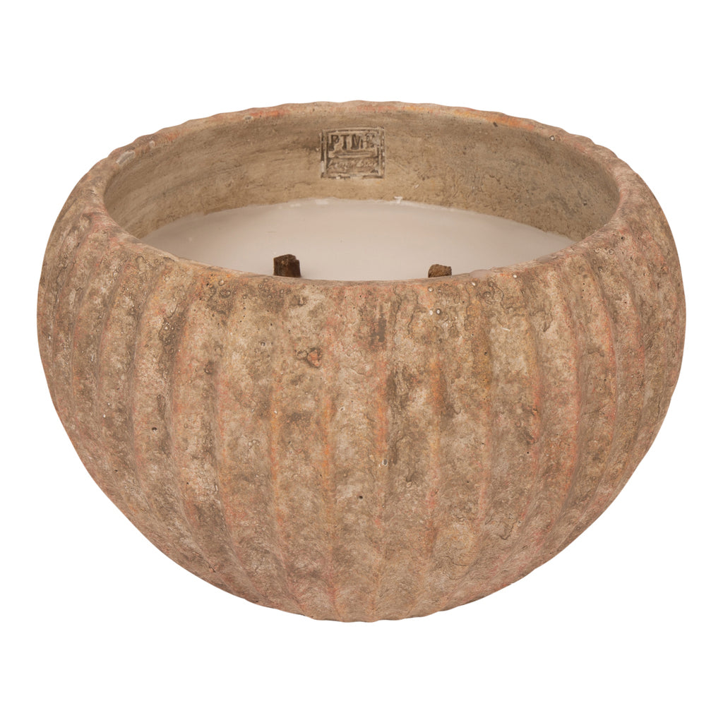 Yasmeene Vela de exterior de cemento Marrón Ø29cm PTMD