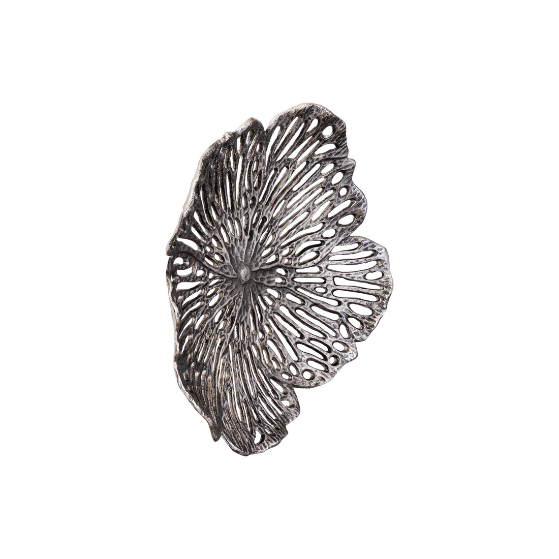Plato Ryhann M - 38x37x8 cm - Aluminio - Plata PTMD