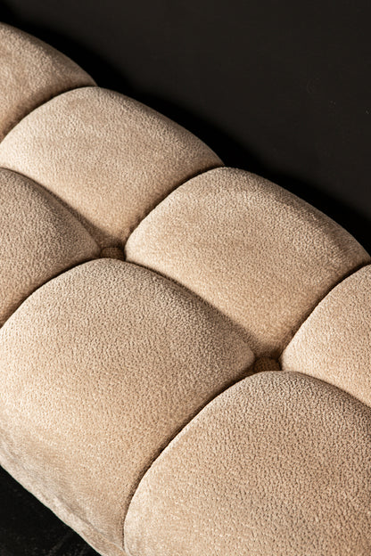 Banco Melbourne 160x47x48cm Beige PTMD