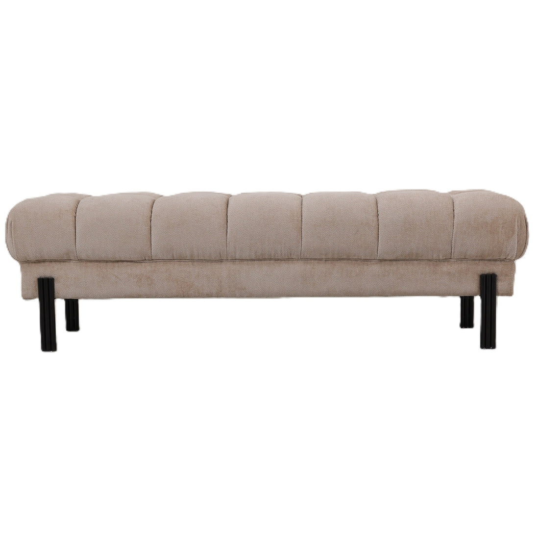 Banco Melbourne 160x47x48cm Beige PTMD
