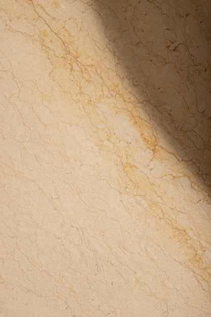 Mesa de centro Veria de mármol beige, juego de 2 PTMD
