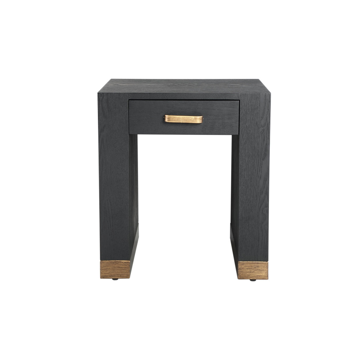 Mesita de noche Tiess Madera 1 Cajón PTMD
