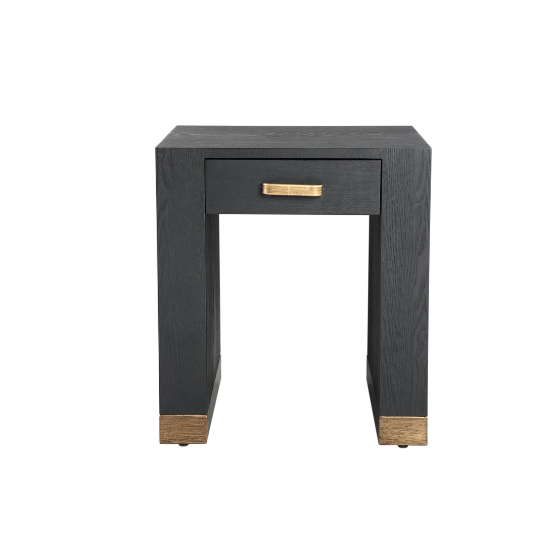 Mesita de noche Tiess Madera 1 Cajón PTMD