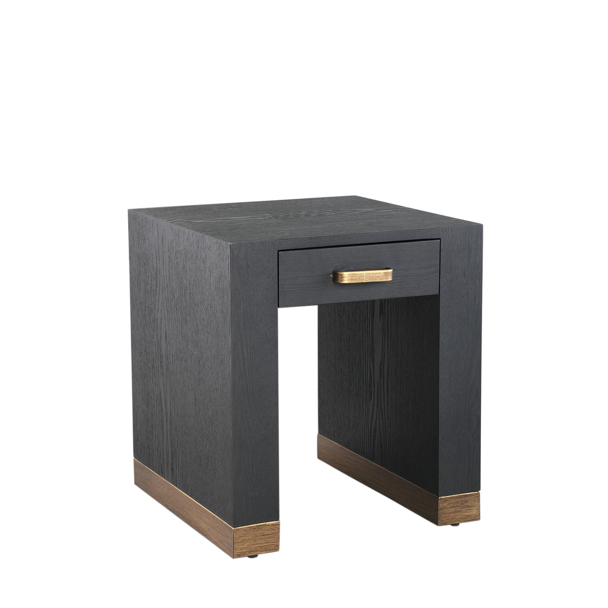 Mesita de noche Tiess Madera 1 Cajón PTMD