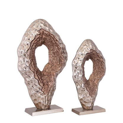 Coolan Figura de Aluminio Fundido Óvalo L PTMD