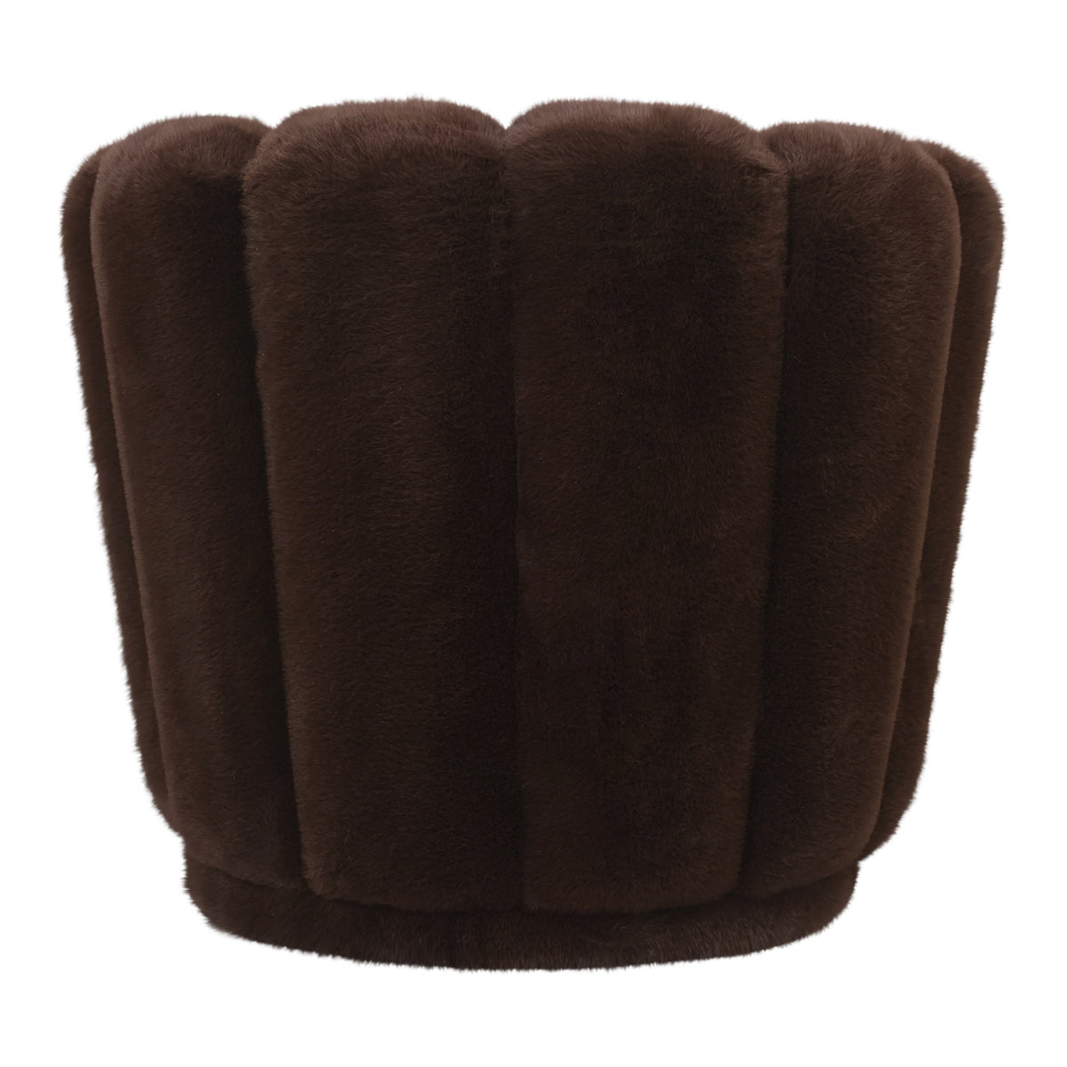 Sillón Furia marrón oscuro de piel PTMD