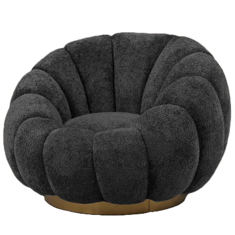 Sillón giratorio Daisy Antracita Euphoria PTMD