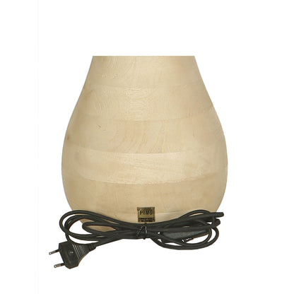 Lámpara de mesa Peake Madera de mango natural Pequeña PTMD