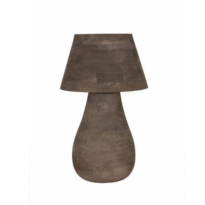 Lámpara de mesa Peake Madera de Mango Marrón Grande PTMD