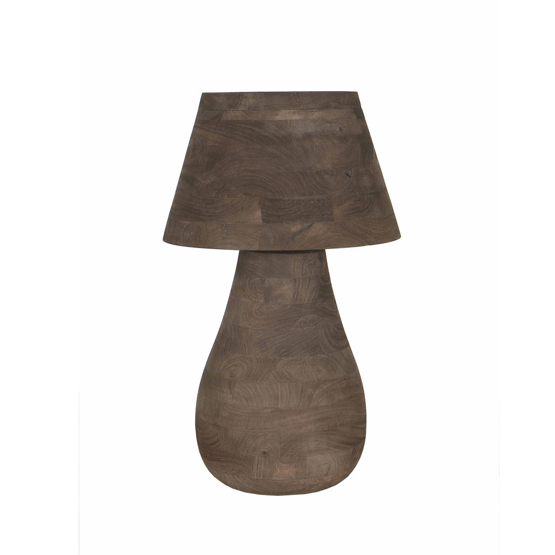 Lámpara de mesa Peake Madera de Mango Marrón Grande PTMD