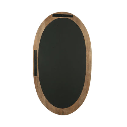 Espejo ovalado Noam de madera de mango 68 x 8 x 120 cm PTMD