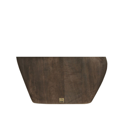 Mesa de centro Harshad de madera de mango marrón, orgánica PTMD