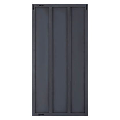 Panel de pared Seline bronce MDF con rayas onduladas en capas L PTMD