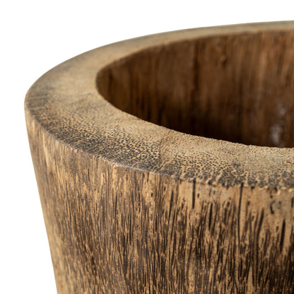 Maceta de madera de palisandro Jamez de lujo, pequeña PTMD