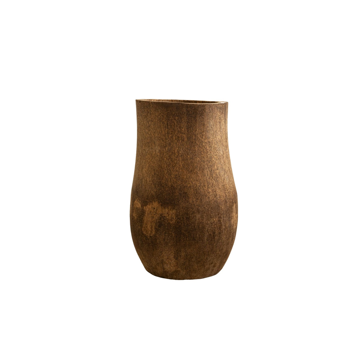 Maceta de madera de palisandro Jamez de lujo, mediana PTMD