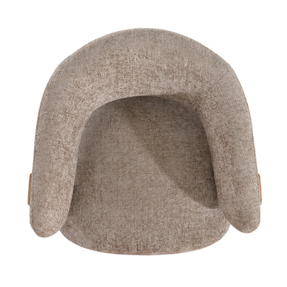 Sillón Mire Taupe Legacy 3 Mink Madera de caucho PTMD