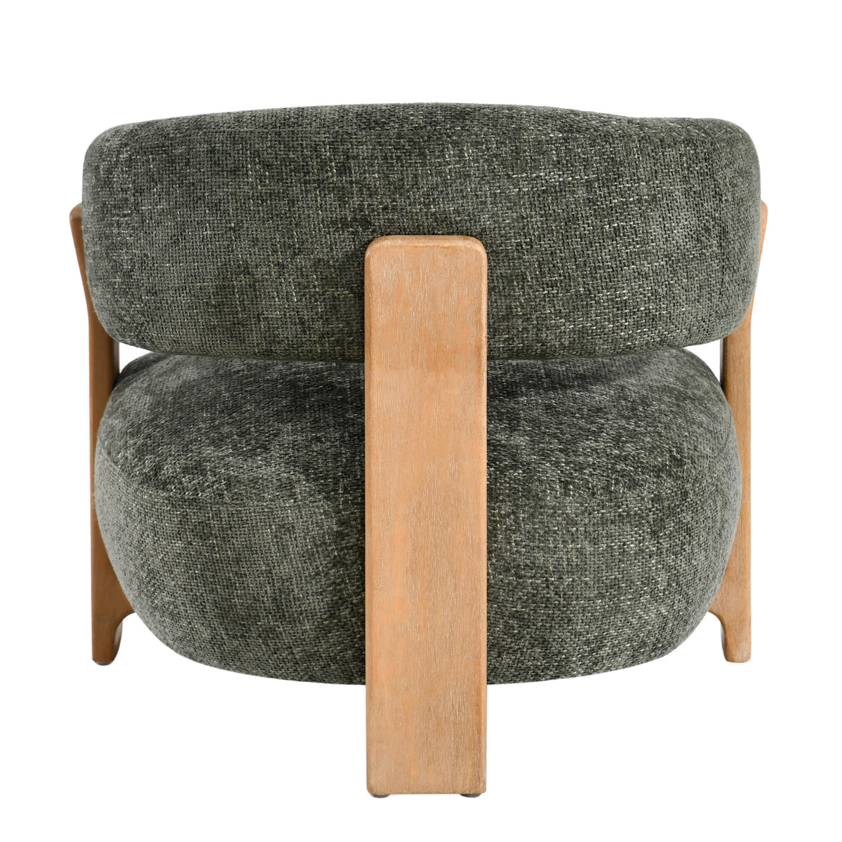 Sillón Mire Green Legacy 10 verde oliva madera de caucho PTMD