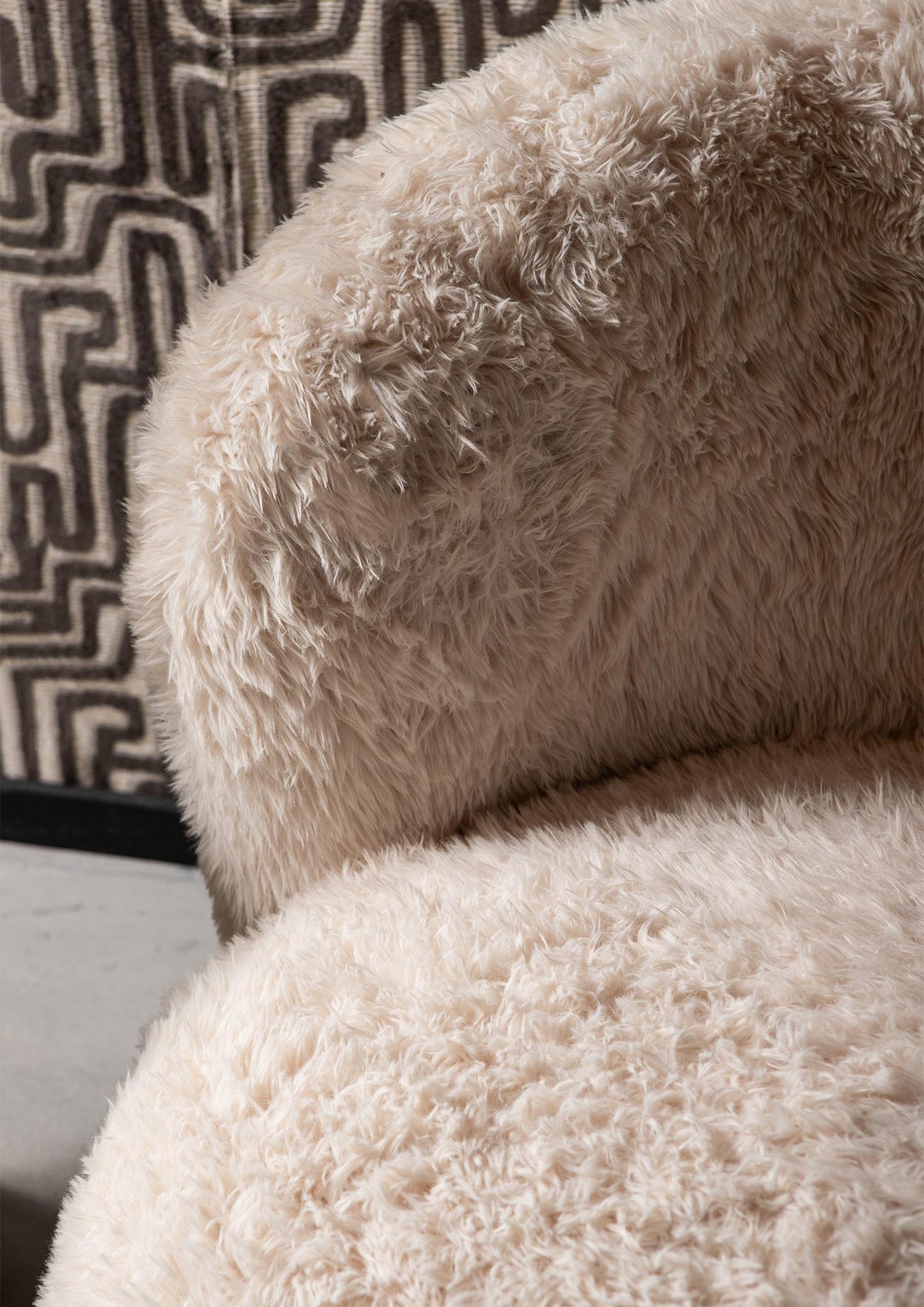 Sillón Aphrodite Small Beige Nep Bond PTMD