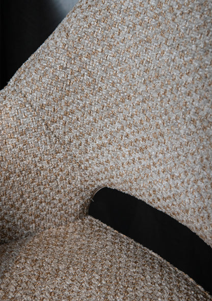Juego de 2 taburetes de bar Fal Low Opulence en color topo PTMD