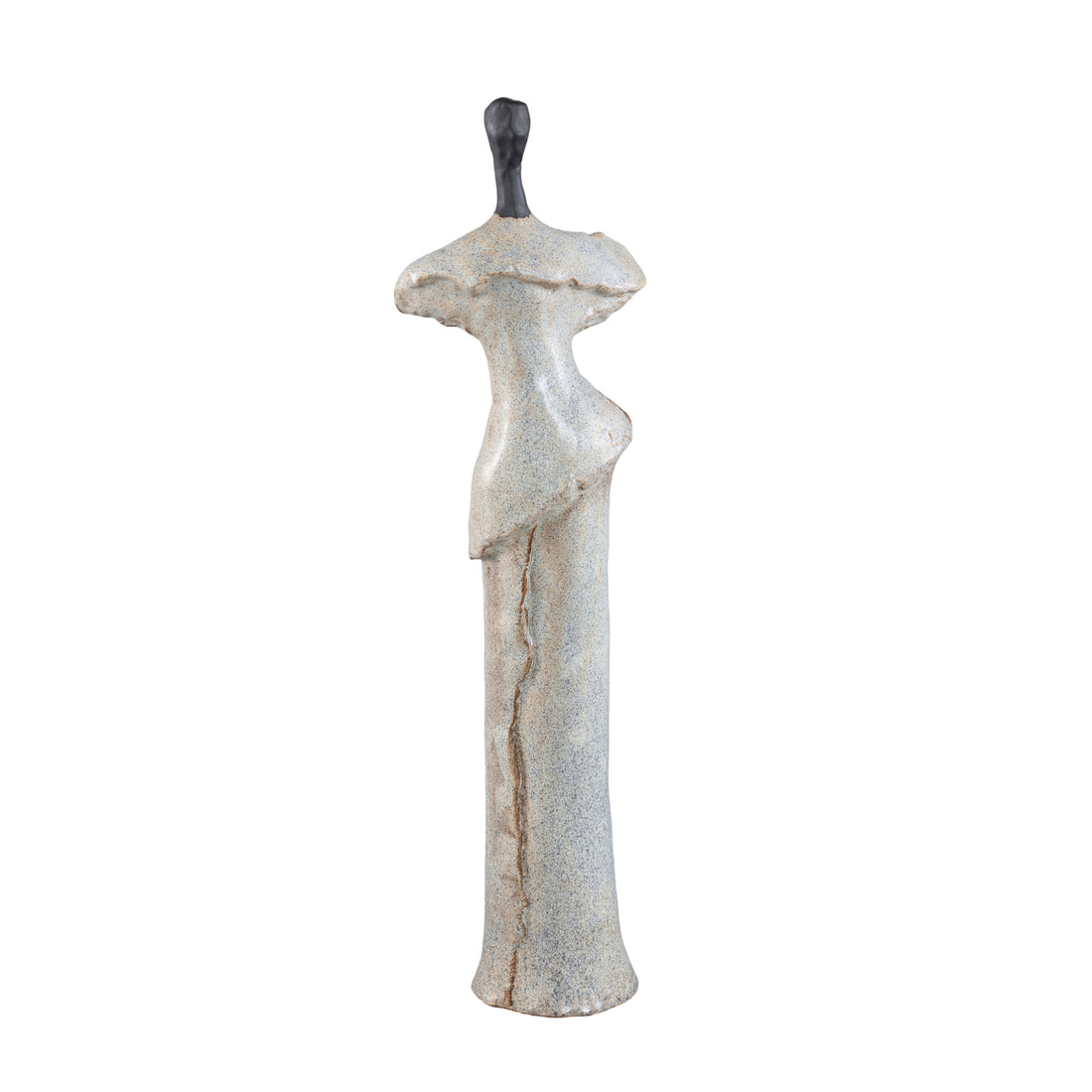 Roxey Beige Cerámica Alta Ornamentación en Forma de Mujer S PTMD