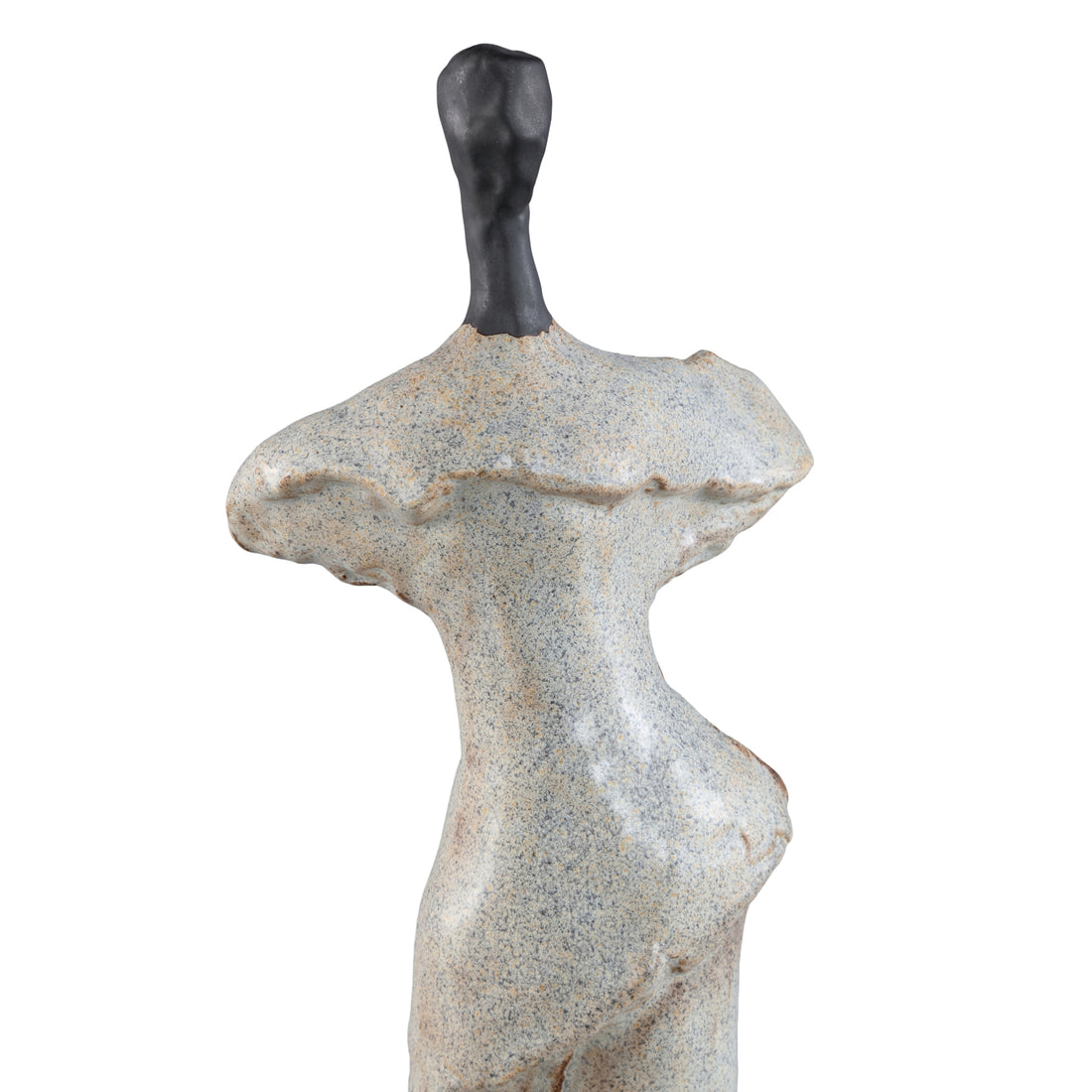 Roxey Beige Cerámica Alta Ornamentación en Forma de Mujer S PTMD