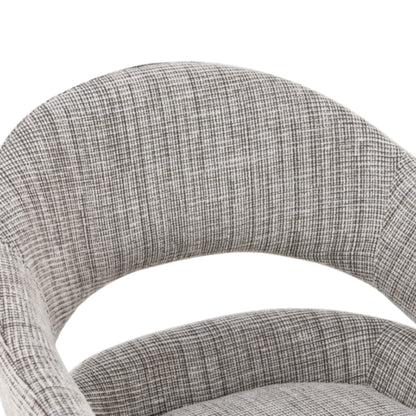 MUST Living Silla de comedor giratoria Clooney Beige