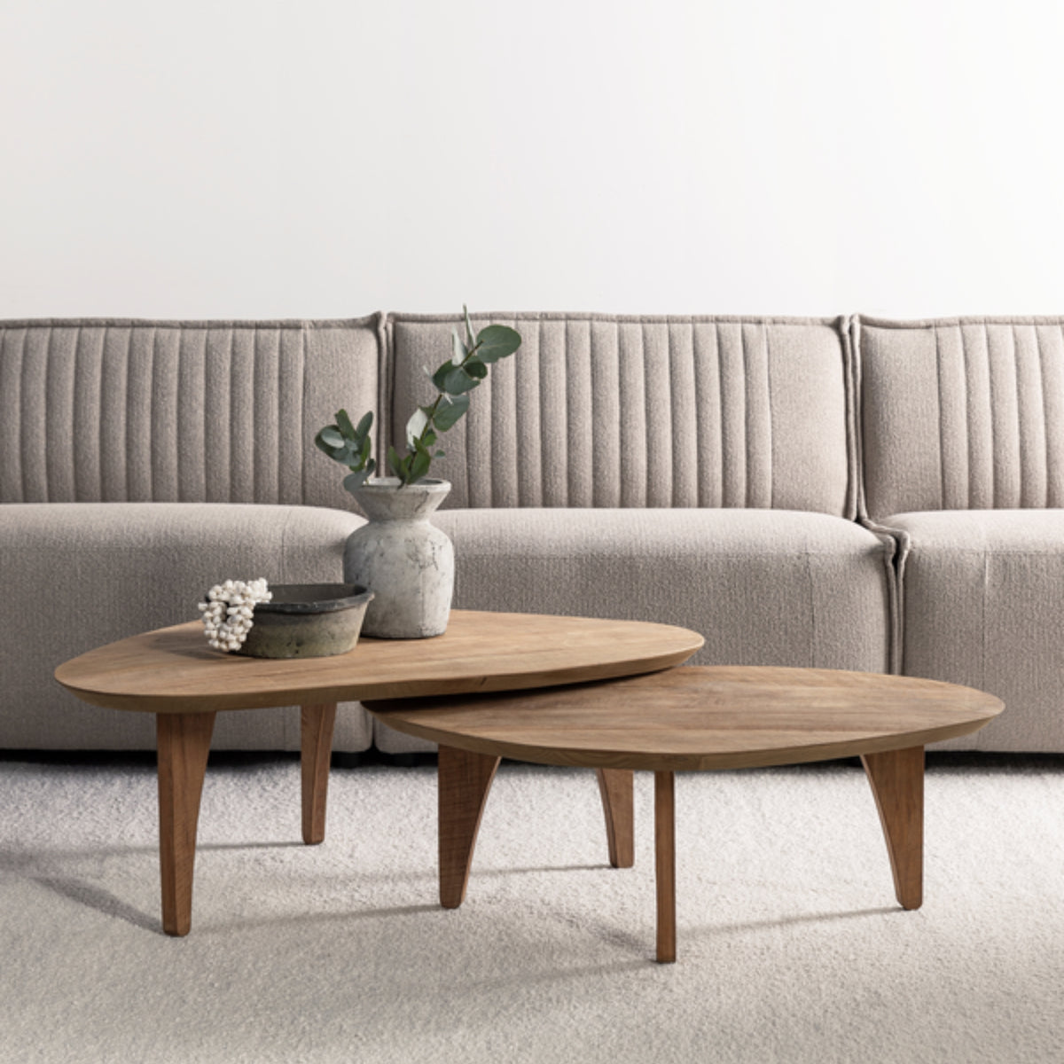 DTP Home Bliss Mesa de centro Pebble Teak