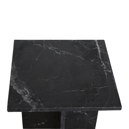 Mesa auxiliar Shanghai Mármol Negro Raw Materials