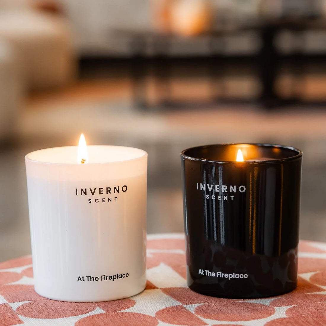 Inverno Scent Vela aromática de lujo At The Fireplace
