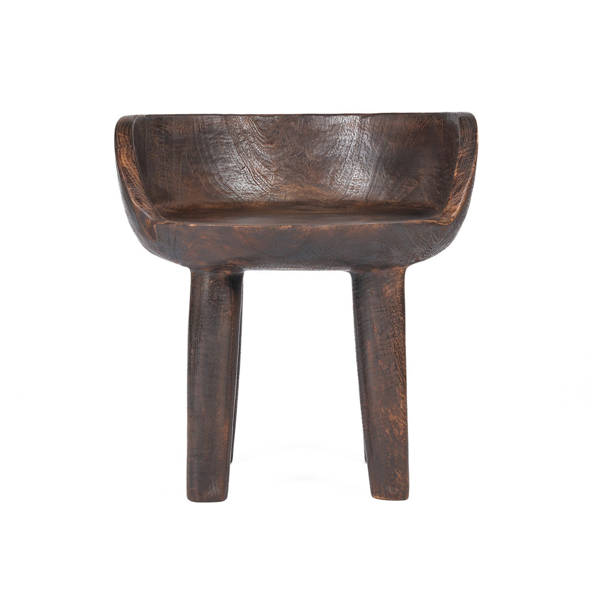 Silla baja Sit Happens - Nogal oscuro Bazar Bizar