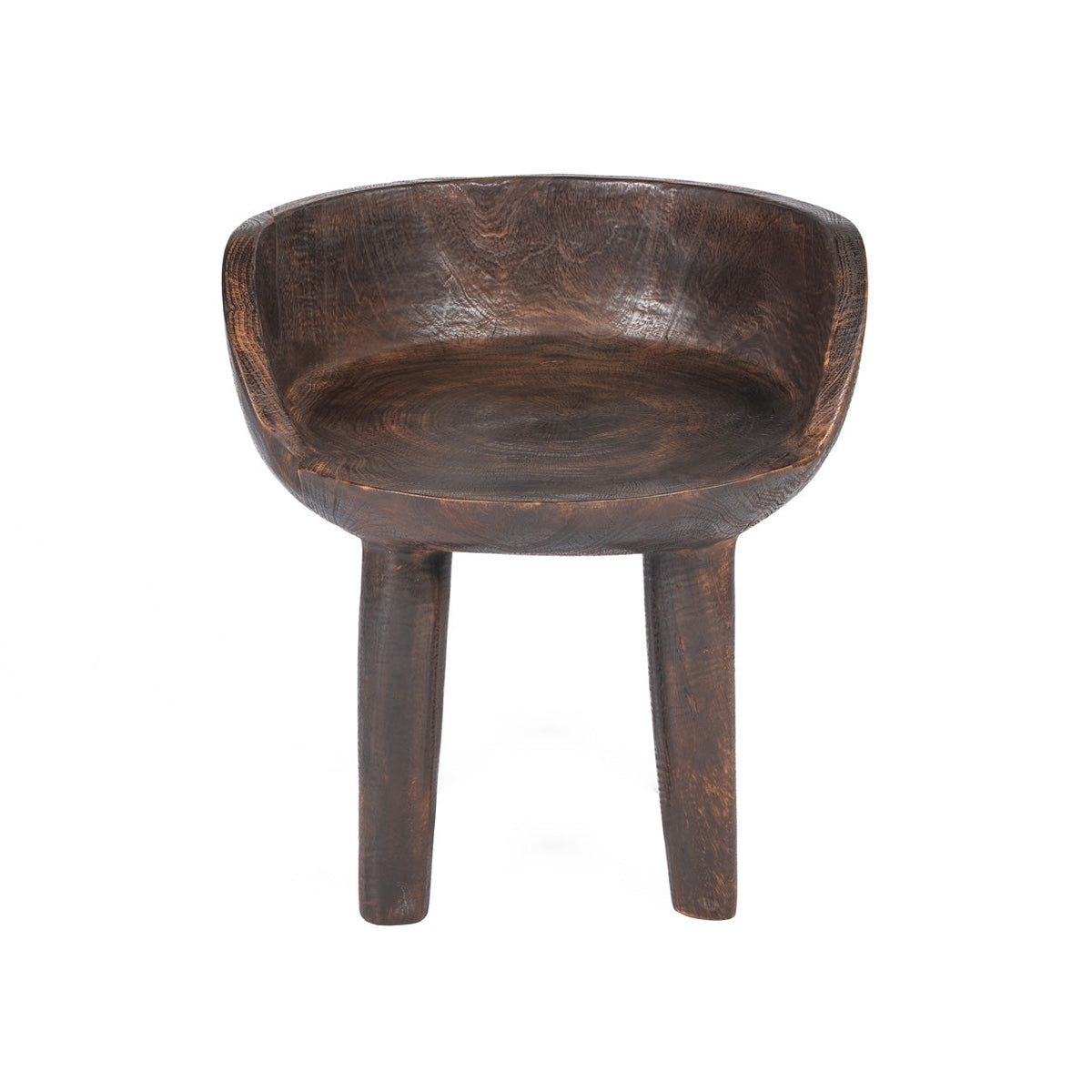 Silla baja Sit Happens - Nogal oscuro Bazar Bizar