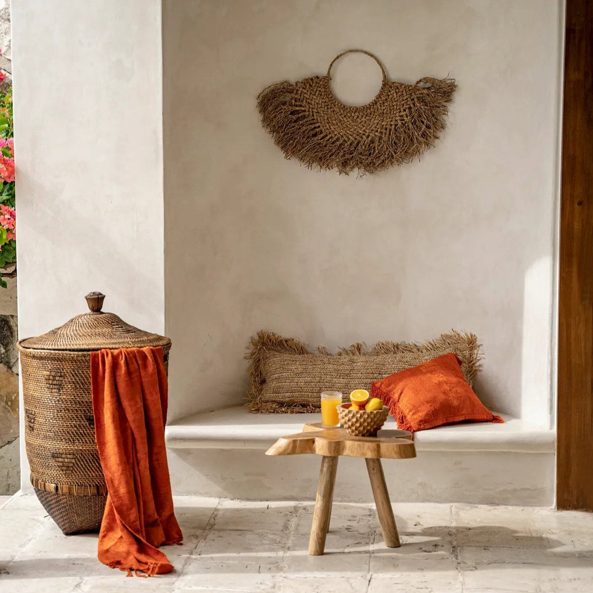 La Colonial Cesta de Ropa Marrón Natural XL Bazar Bizar