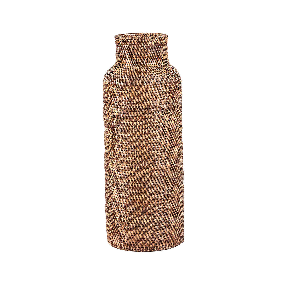 Sombrilla Colonial Cesta Marrón Natural Bazar Bizar
