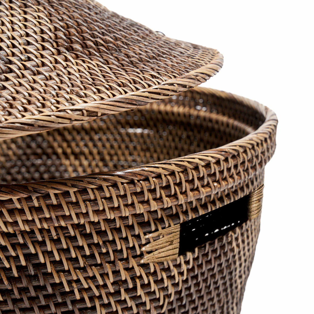Cesta Opberg Crown Marrón Natural Bazar Bizar