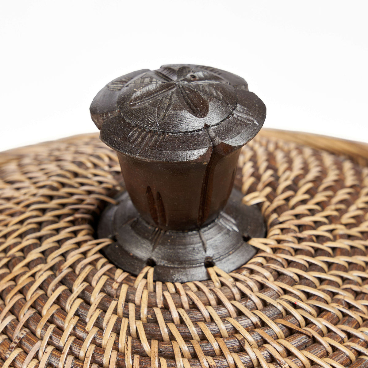 Cesta Opberg Crown Marrón Natural Bazar Bizar