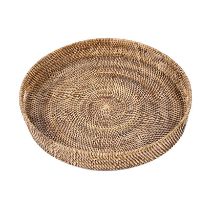 Las bandejas Carry-All marrón natural L Bazar Bizar