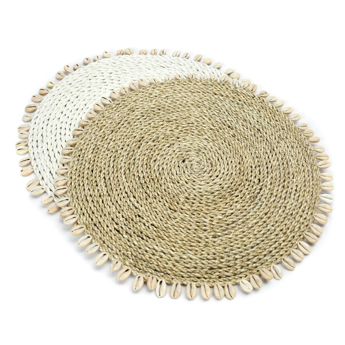 El mantel individual Seagrass Shell - Bazar Bizarro Natural