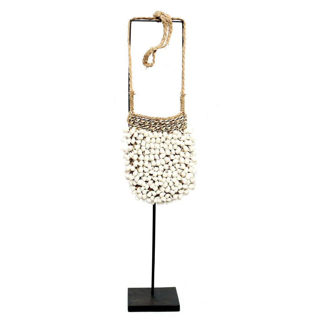 La cartera de concha sobre soporte - Decoración - Blanco