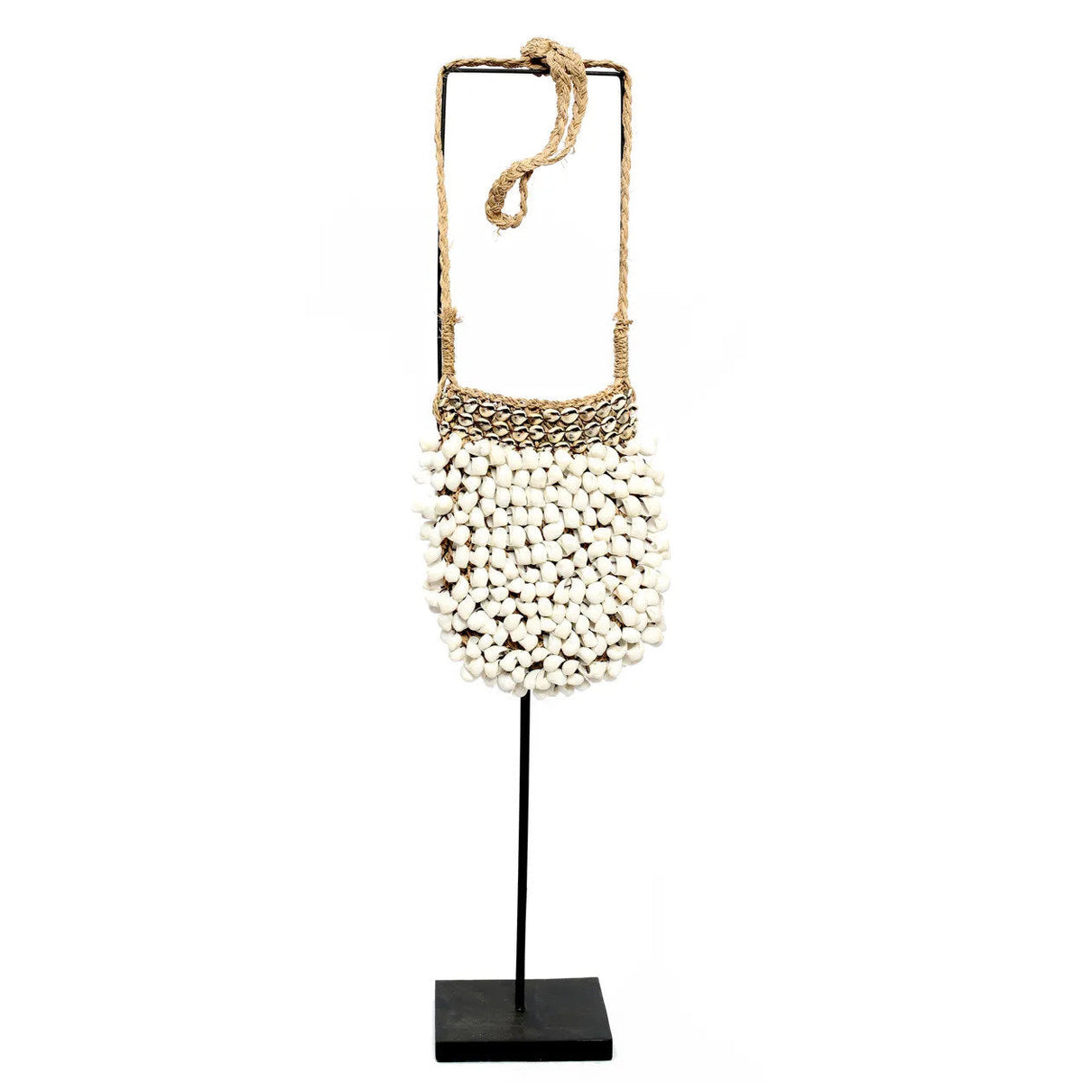 La cartera de concha sobre soporte - Decoración - Blanco