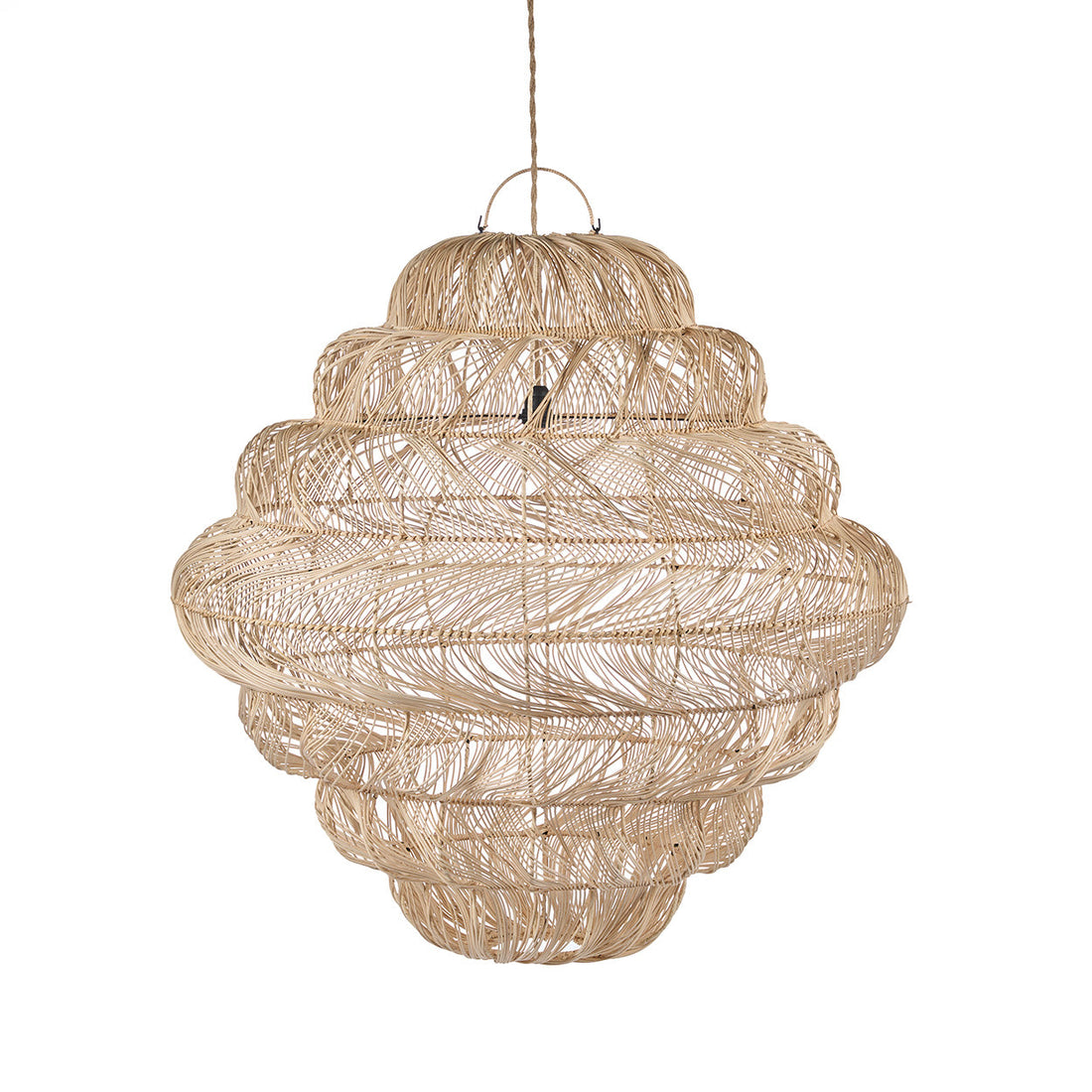 La lámpara colgante Aurora Puff - Natural - XL Bazar Bizar