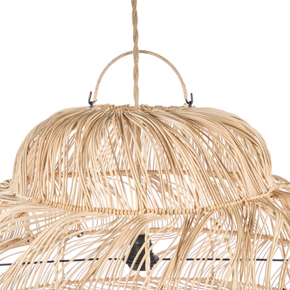 La lámpara colgante Aurora Puff - Natural - XL Bazar Bizar
